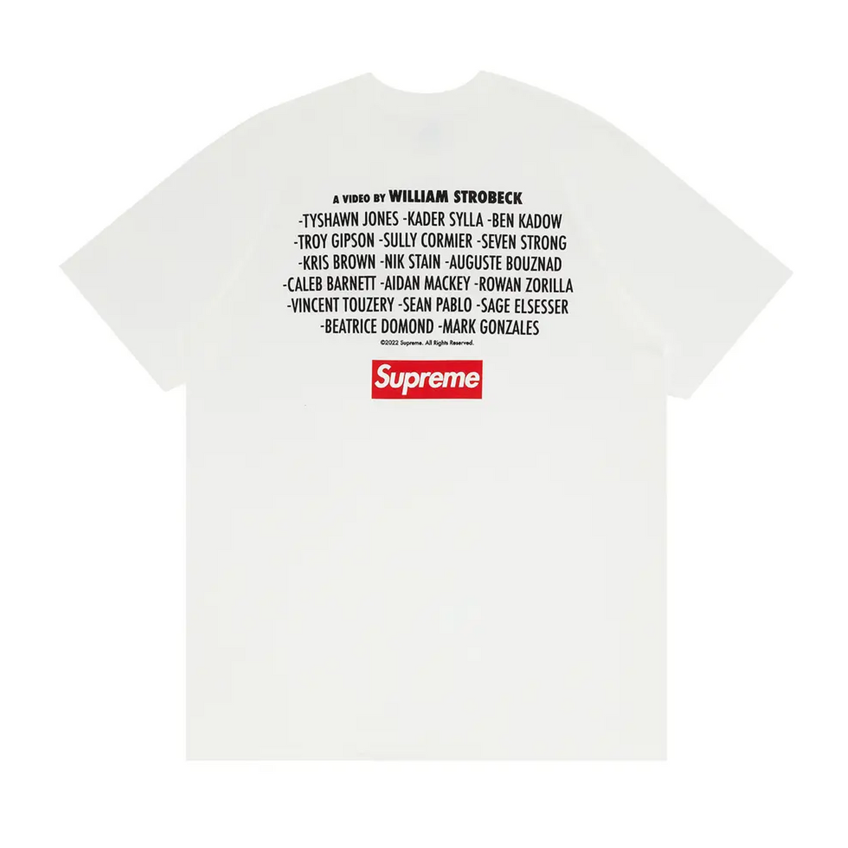 Supreme “Play Dead” Tee White