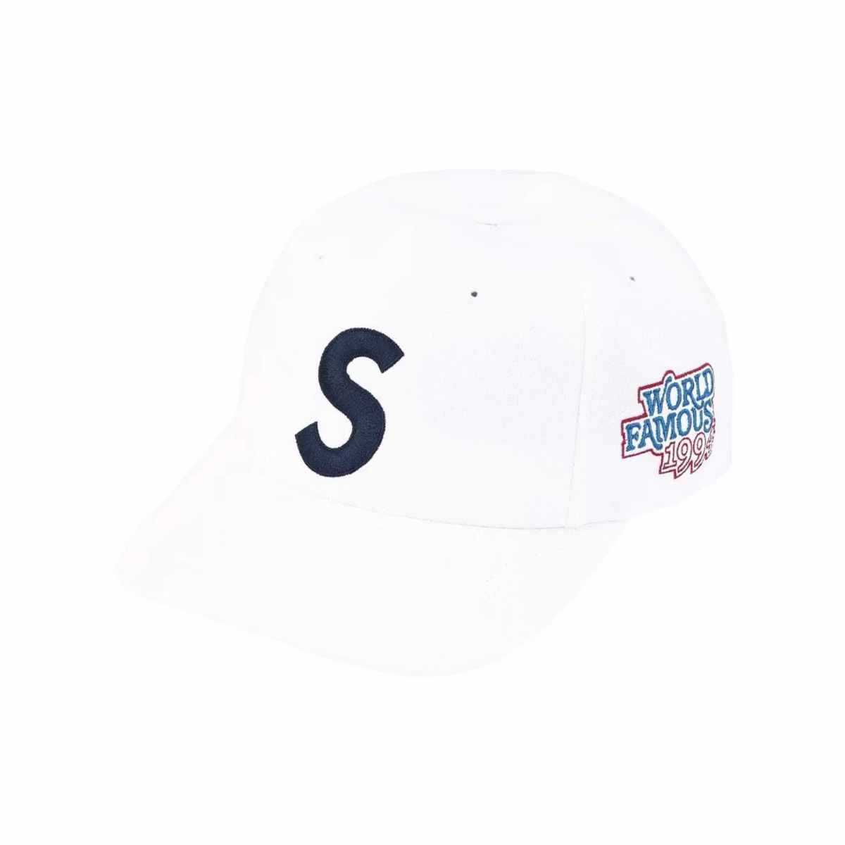 Supreme 26ss World Famous S Logo 6-Panel Baseball Cap
