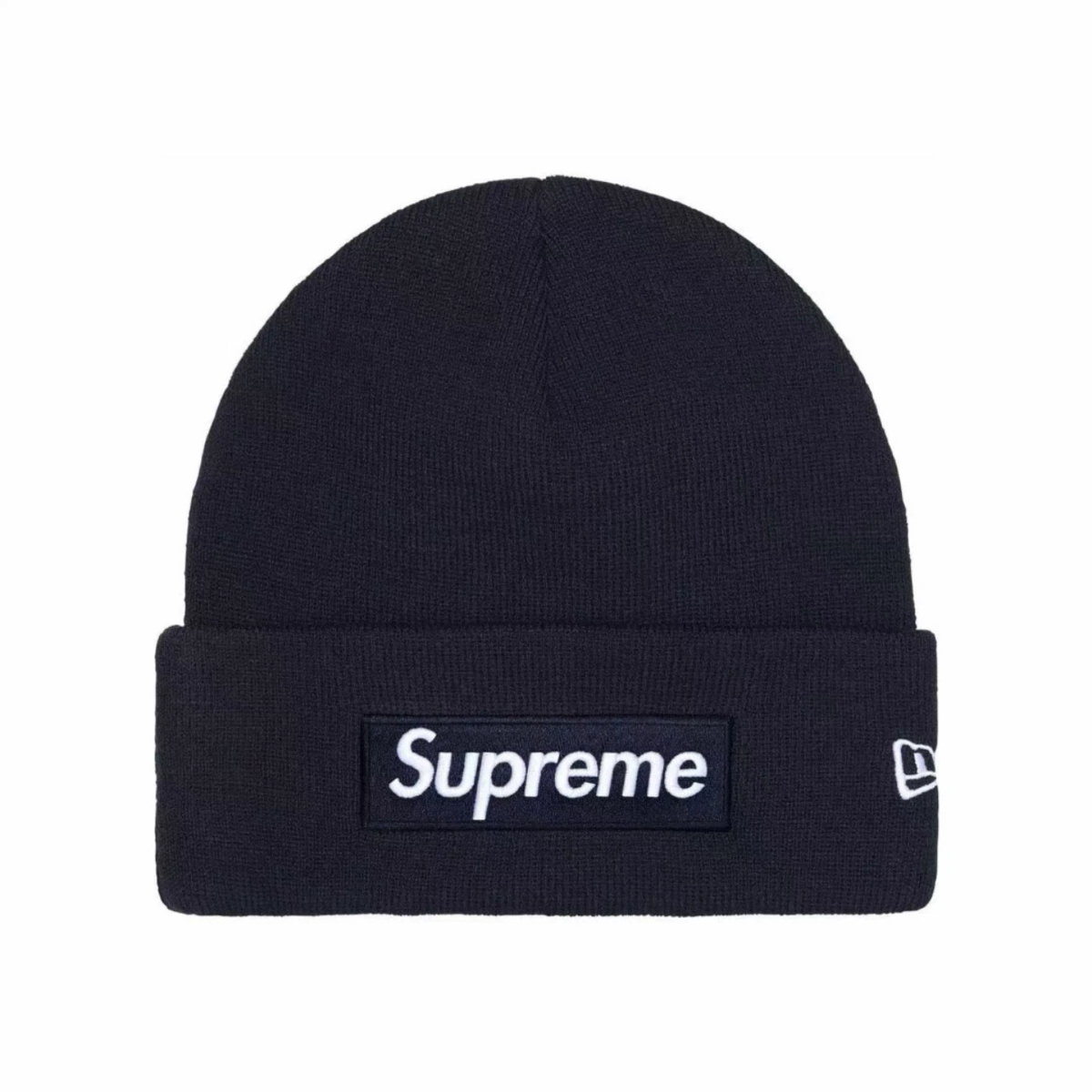 Box Logo Cuffed Knit Beanie, Classic Streetwear Winter Skull Cap for Men Women, Multiple Colors Available