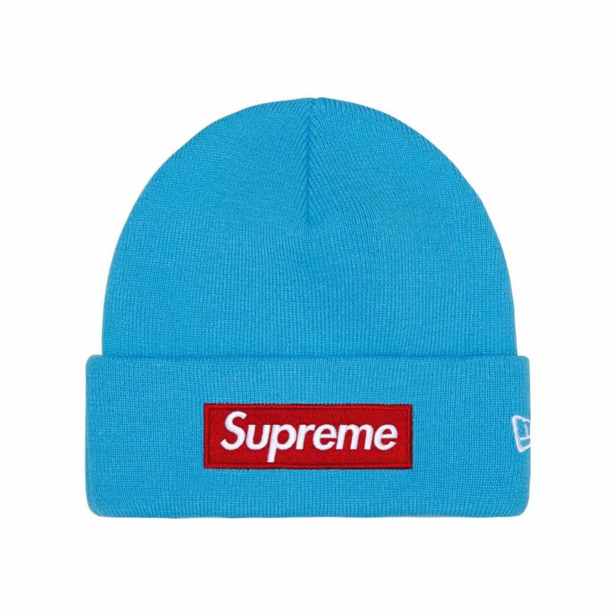 Box Logo Cuffed Knit Beanie, Classic Streetwear Winter Skull Cap for Men Women, Multiple Colors Available