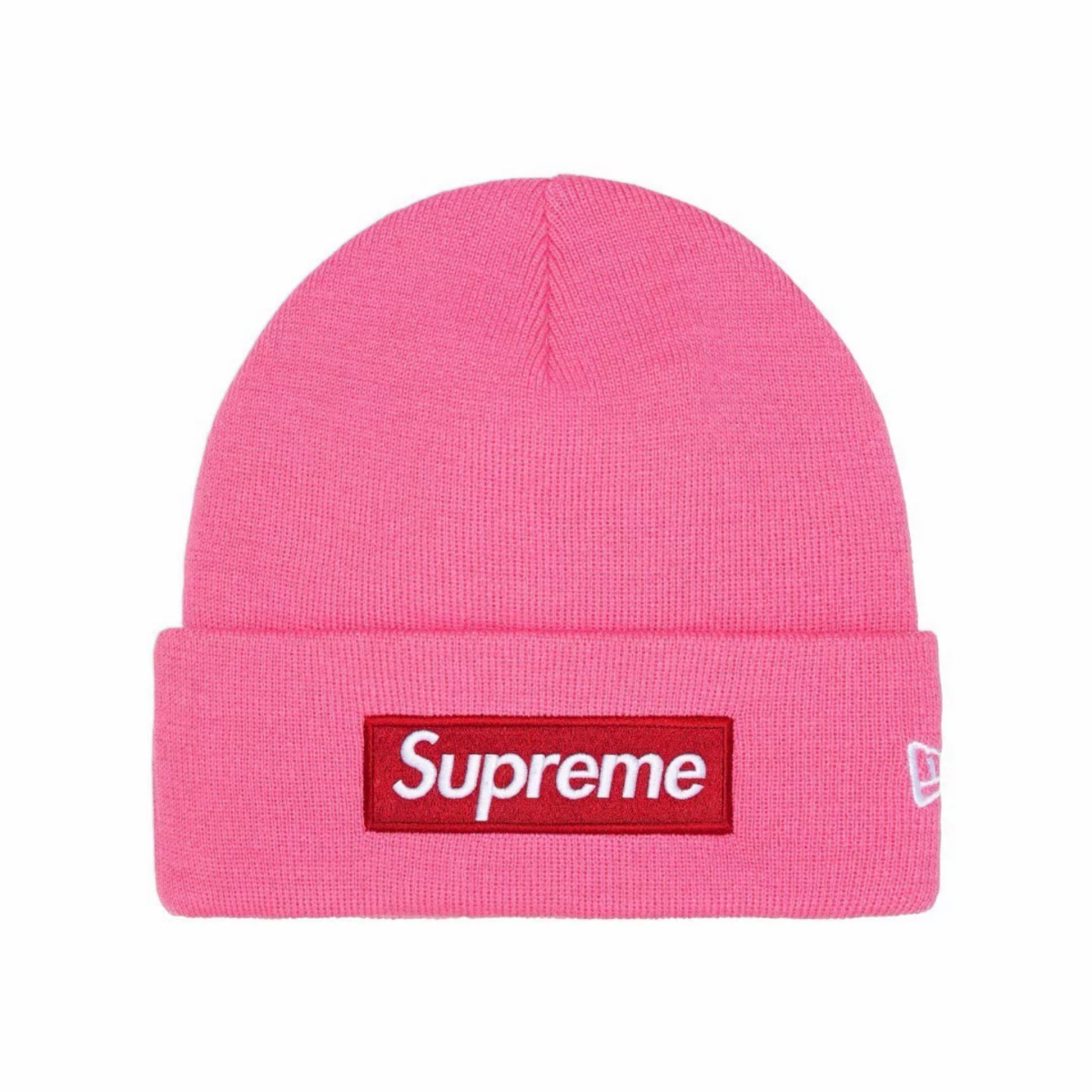 Box Logo Cuffed Knit Beanie, Classic Streetwear Winter Skull Cap for Men Women, Multiple Colors Available