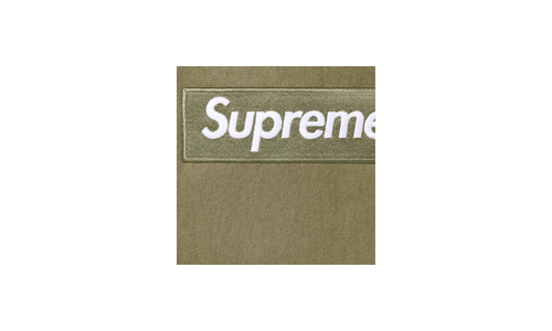 Box Logo Hooded Sweatshirt "FW25 - Light Olive" SU26708