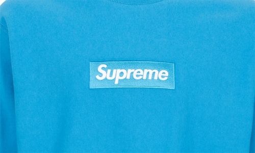 Box Logo Crewneck "FW18" SU6491